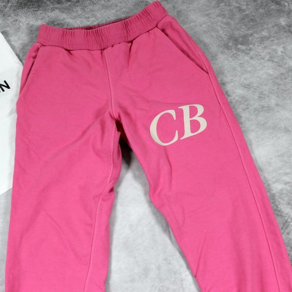 Cole Buxton Italic Logo Sweatpants • Candy Pink • Medium - Picture 7 of 7